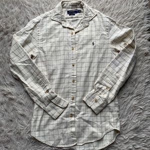 NWOT Polo Ralph Lauren Flannel Button Down Soft Cozy